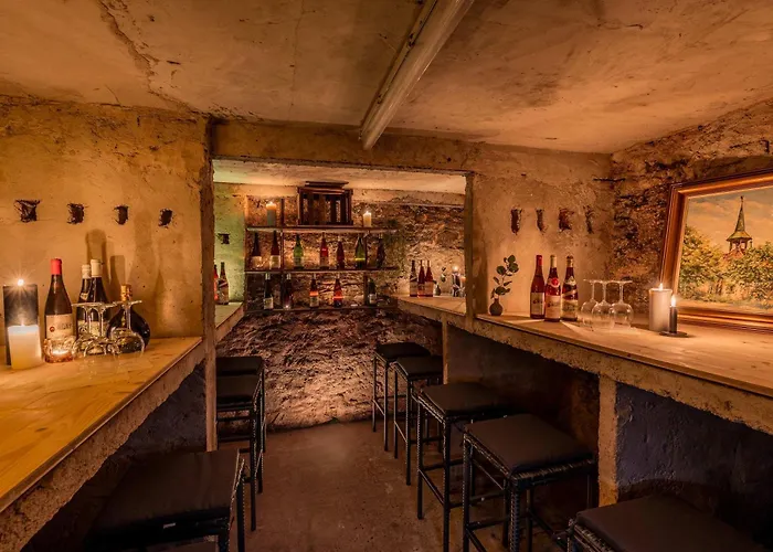 펜션 Weingut Muehlenschenke - Game-room, Vineyard, Sauna And